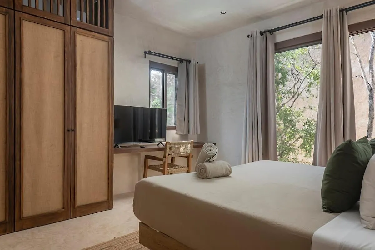 Boho Retreat In Kokoon Jungle Villa Tulum Semesterbostad